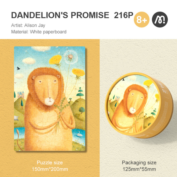 Puzzle „Promisiunea Păpădiei”, serie de buzunar, 216 elem. [16]