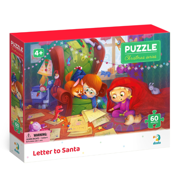 Puzzle "Scrisoarea lui Moș Crăciun", seria Crăciun, 60 elem. [3]