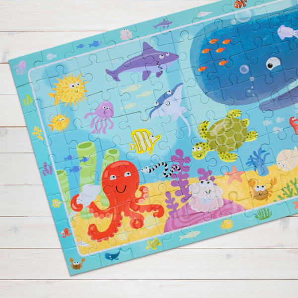 Puzzle "Sub apă", seria Puzzle de observație, 80 elem. [4]