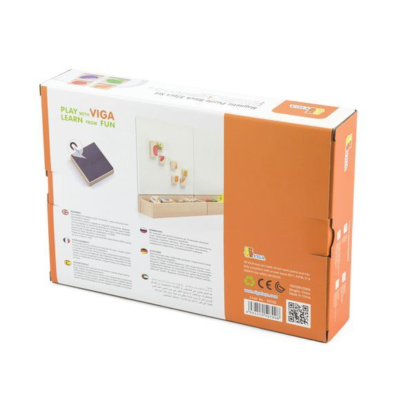 Puzzle-uri magnetice "Fructe" 32 elem. [6]