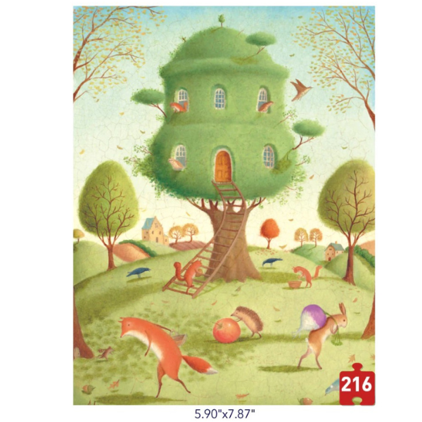 Puzzle „Vecini ocupați”, serie de buzunar, 216 elem. [2]