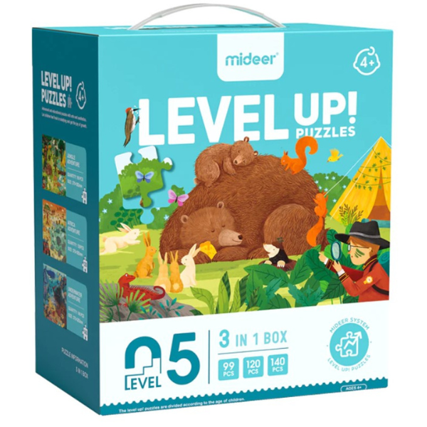 Seria de puzzle-uri „Aventură minunată”, 3 în 1, nivelul 5 [3]