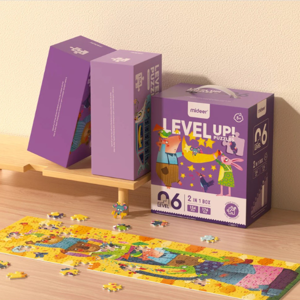 Seria de puzzle-uri „Lumea imaginaţiei”, 2 în 1, nivelul 6 [4]