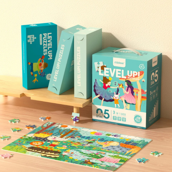 Seria de puzzle-uri „Lumea magică”, 3 în 1, nivelul 5 [4]