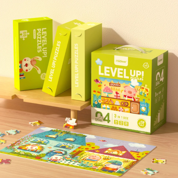 Seria de puzzle-uri „Orașul de basm”, 3 în 1, nivelul 4 [8]