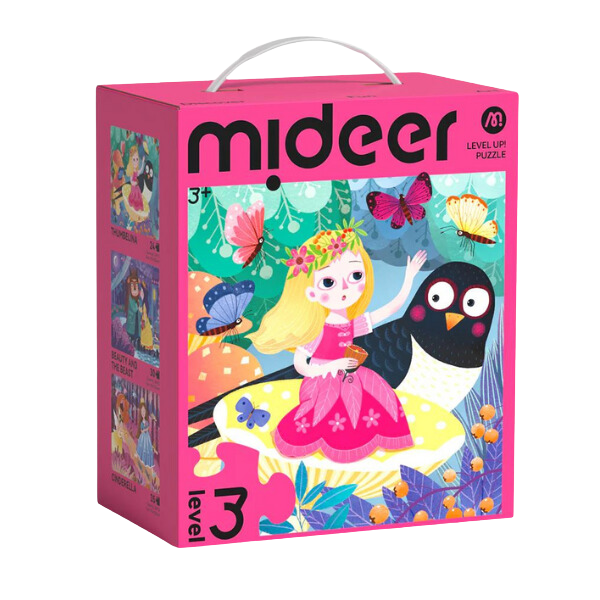 Seria de puzzle-uri „Prințese din Povești”, 3 în 1, nivelul 3 [3]
