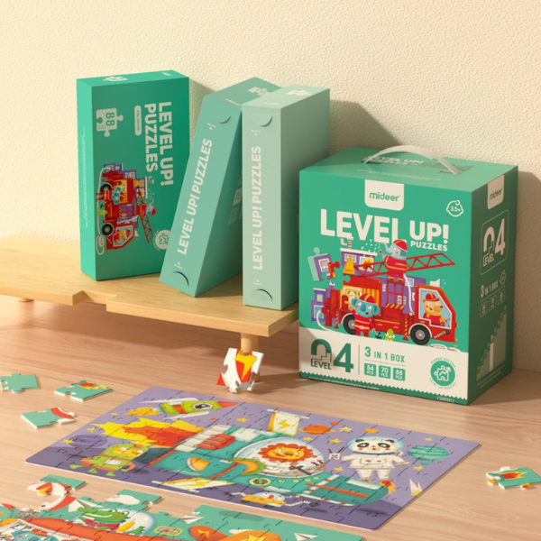 Seria de puzzle-uri „Transport”, 3 în 1, nivelul 4 [4]