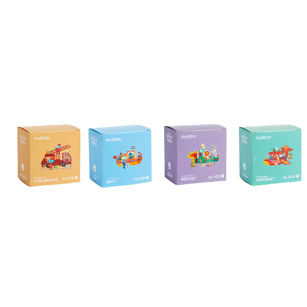 Seria de puzzle-uri „Transport”, 4 în 1 [4]