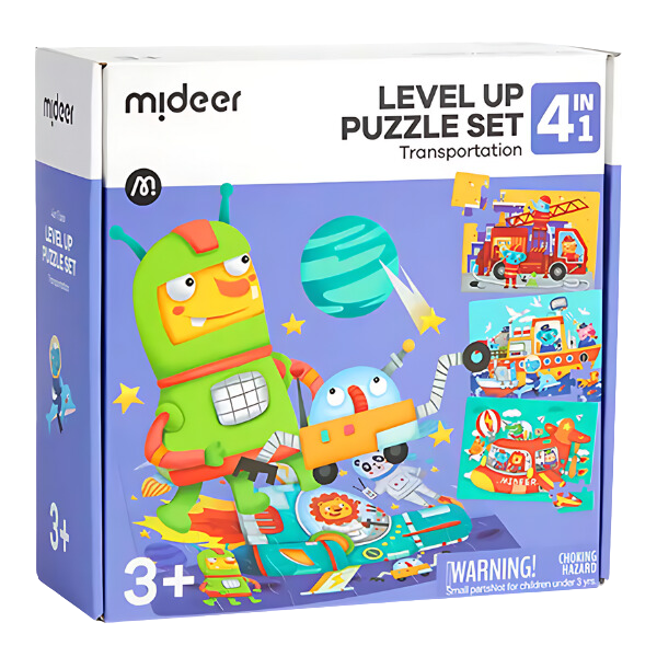Seria de puzzle-uri „Transport”, 4 în 1 [3]