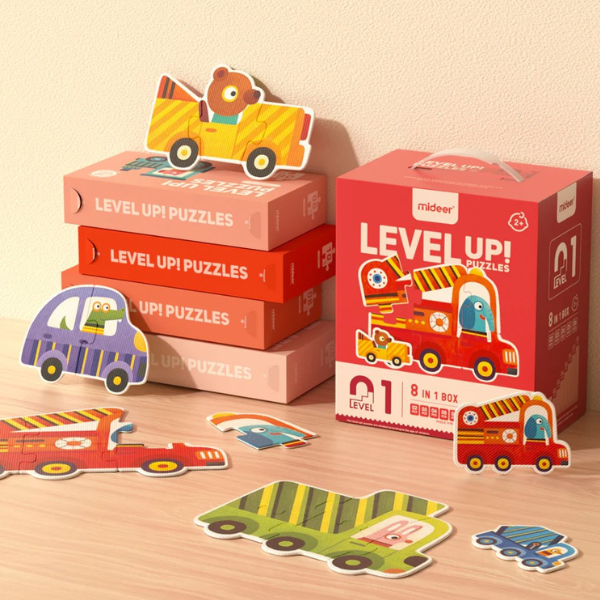 Seria de puzzle-uri „Transport”, 8 în 1, nivelul 1 [7]