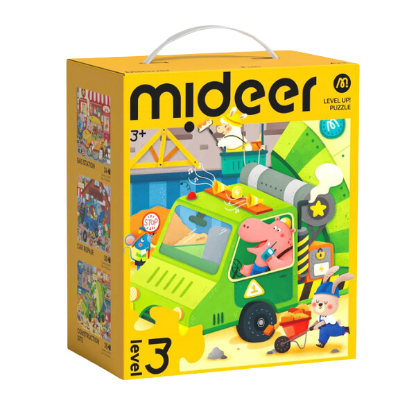 Seria de puzzle-uri „Transportul Urban”, 3 în 1, nivelul 3 [3]