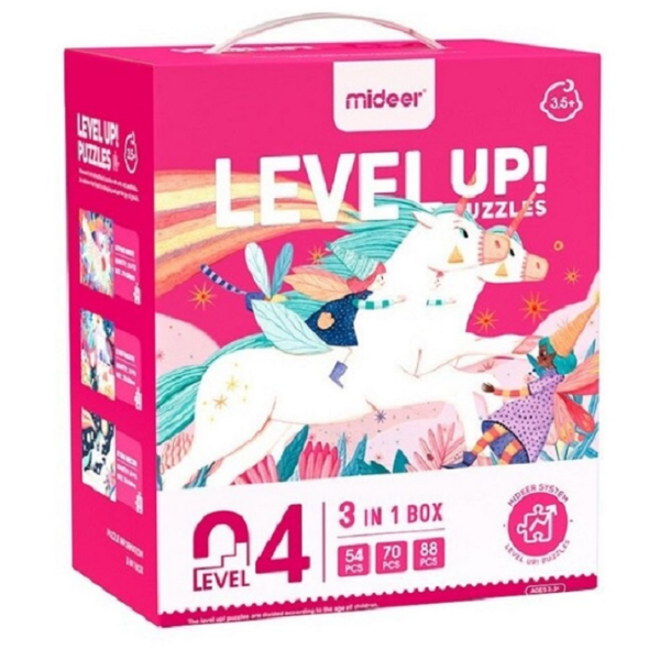 Seria de puzzle-uri „Unicorn”, 3 în 1, nivelul 4 [5]