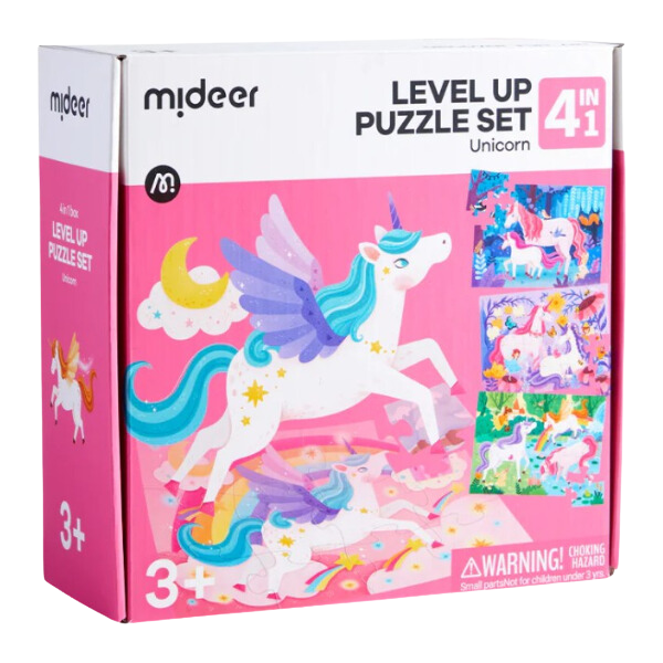 Seria de puzzle-uri „Unicorn”, 4 în 1 [3]
