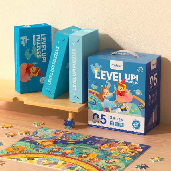 Seria de puzzle-uri „Universul poveștilor”, 3 în 1, nivelul 5 [4]