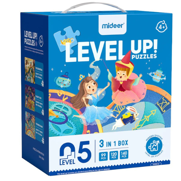 Seria de puzzle-uri „Universul poveștilor”, 3 în 1, nivelul 5 [7]