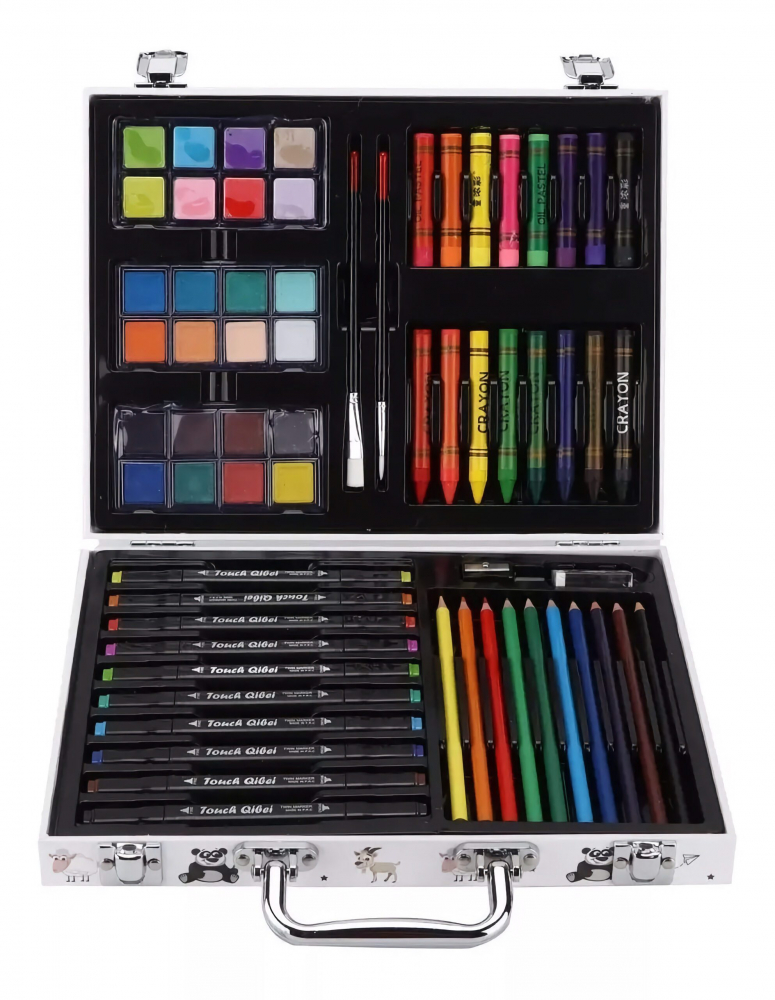 Set Complet de Pictura si Desen, Valiza Metalica [5]