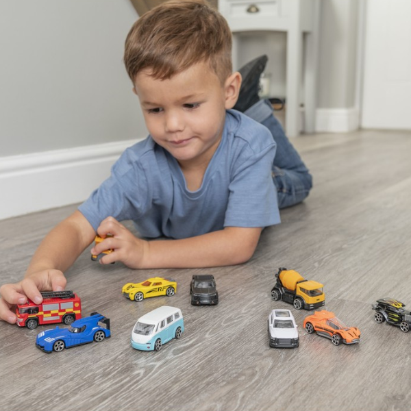 Set de 20 mașini Teamsterz Street Machines Die-Cast, în as. [4]
