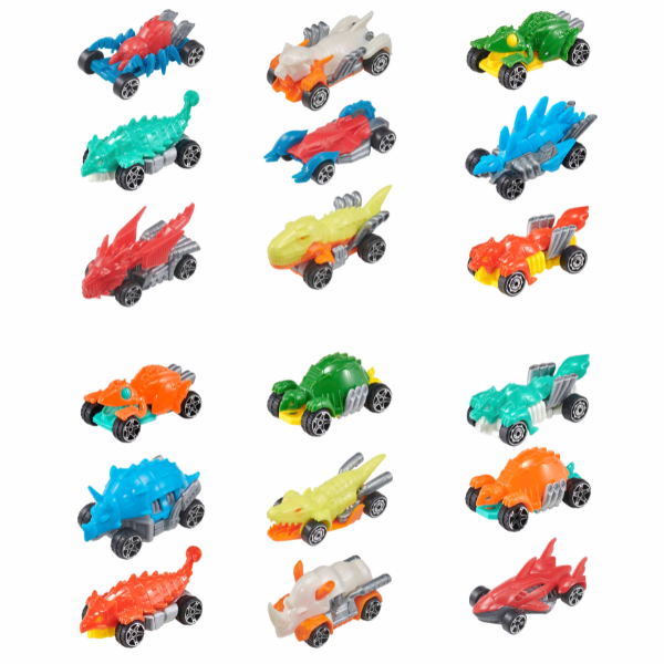 Set de 3 mașini Teamsterz Beast Machines Die-Cast, în as. [4]