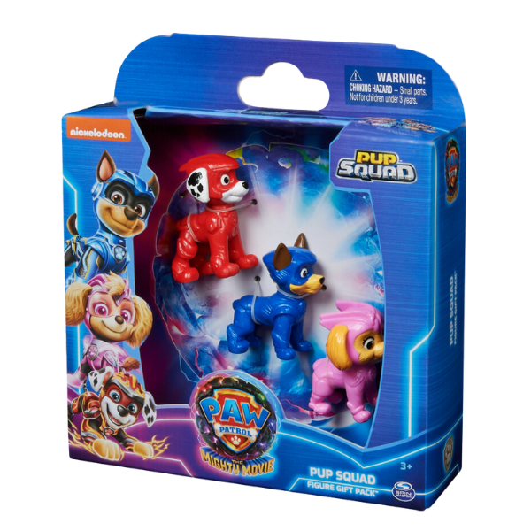 Set de 3 mini-figurine: Skye, Chase și Marshall, seria "Patrula Cățelușilor" [3]