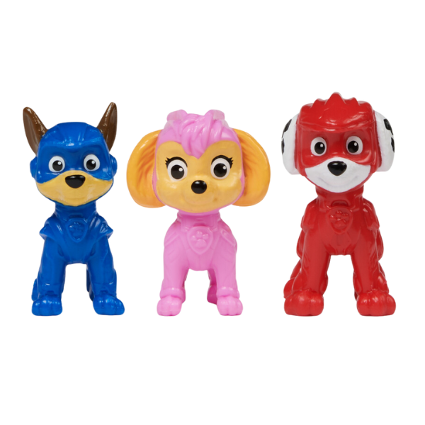 Set de 3 mini-figurine: Skye, Chase și Marshall, seria "Patrula Cățelușilor" [4]