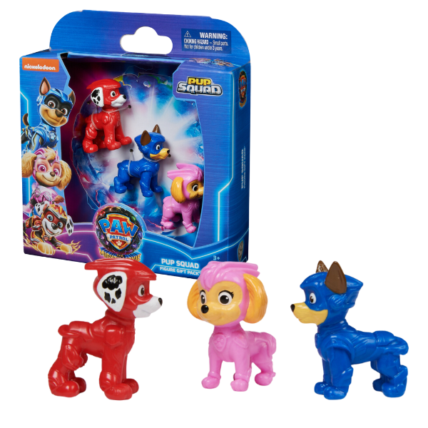 Set de 3 mini-figurine: Skye, Chase și Marshall, seria "Patrula Cățelușilor" [1]