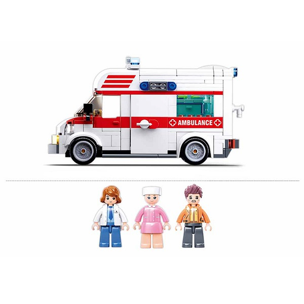 Set de construcție ”Ambulanța”, 328 elem. [3]