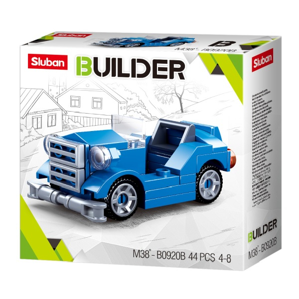 Set de construcție ”Asamblează Hotrod”, 4 modele, de la 41 pînă la 50 elem. [4]