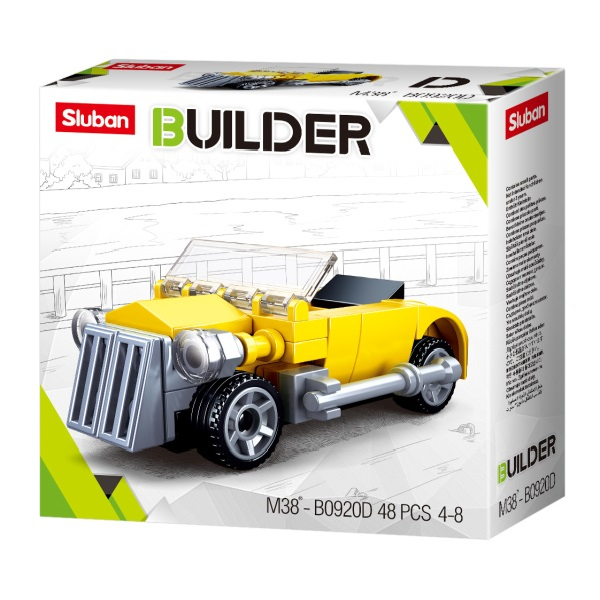 Set de construcție ”Asamblează Hotrod”, 4 modele, de la 41 pînă la 50 elem. [2]