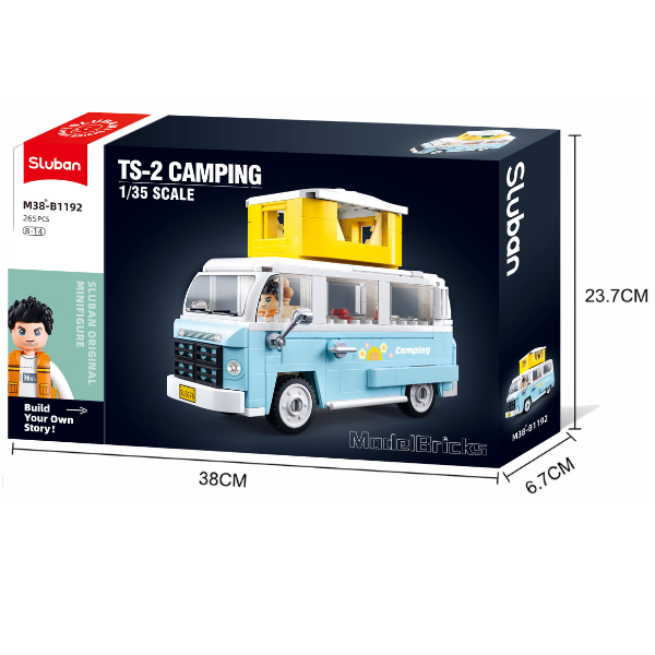 Set de construcție "Bus camping", scara 1:35, 265 elem. [7]