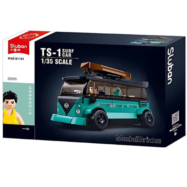 Set de construcție "Bus cu surfer", scara 1:35, 276 elem. [3]