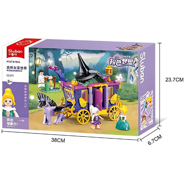 Set de construcție ”Careta vrăjitoarei din pădure”, 287 elem. [7]