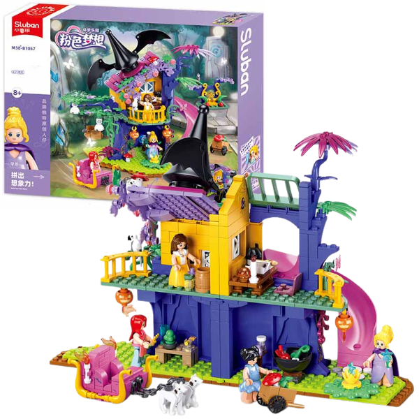 Set de construcție ”Casă magică pe copac”, 435 elem. [1]