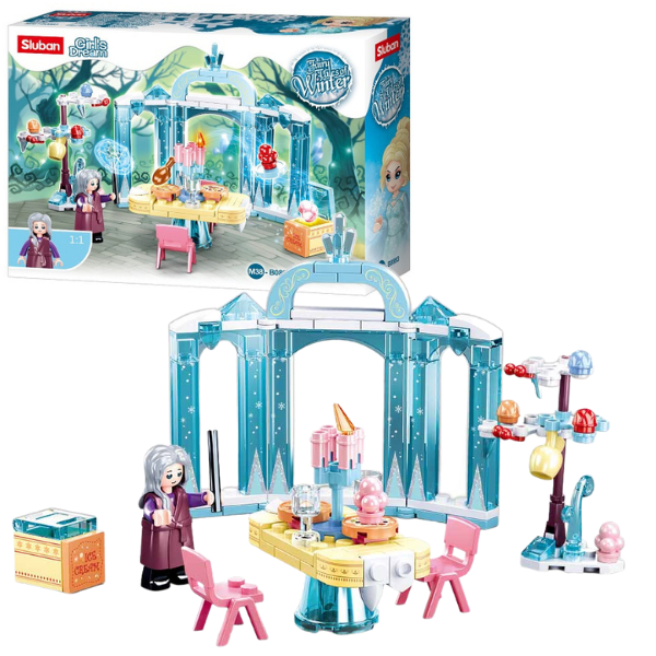 Set de construcție „Cină la castelul de iarnă”, 107 elem. [1]