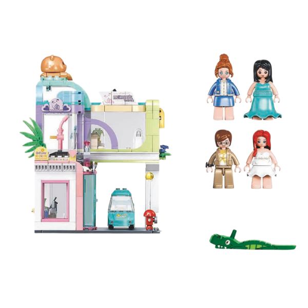 Set de construcție ”Crowne Hotel”, 435 elem. [4]