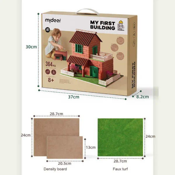 Set de construcție cu cărămizi "Vila", 364 buc [4]