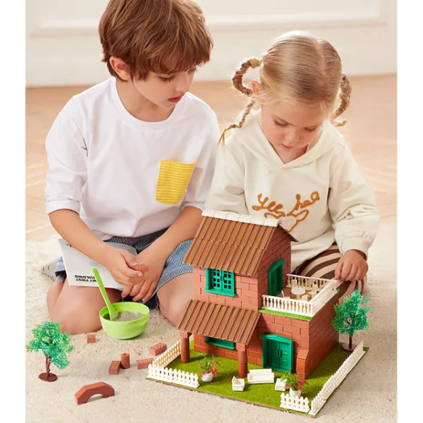 Set de construcție cu cărămizi "Vila", 364 buc [9]