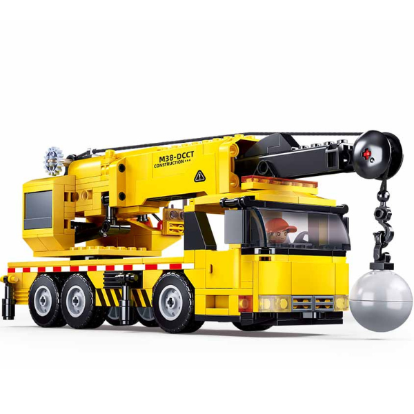 Set de construcție ”Macara pe roți”, 280 elem. [4]