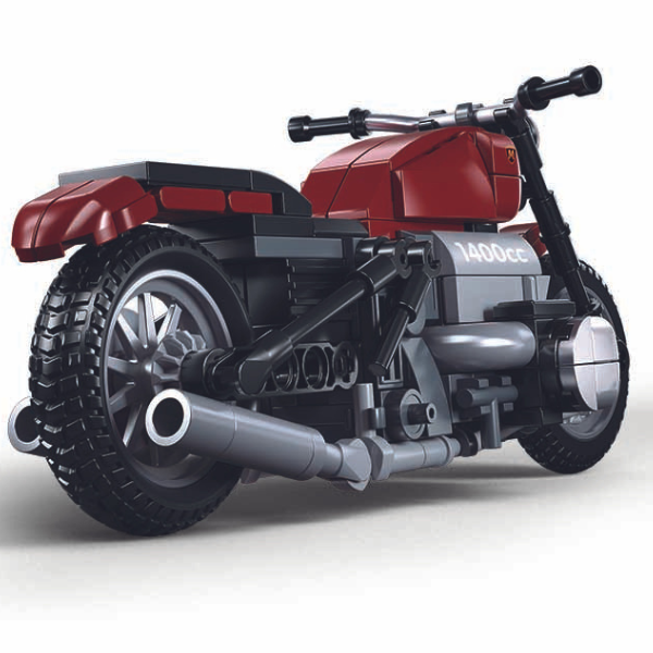 Set de construcție „Motocicleta R18MS”, scara 1:12, 222 elem. [5]