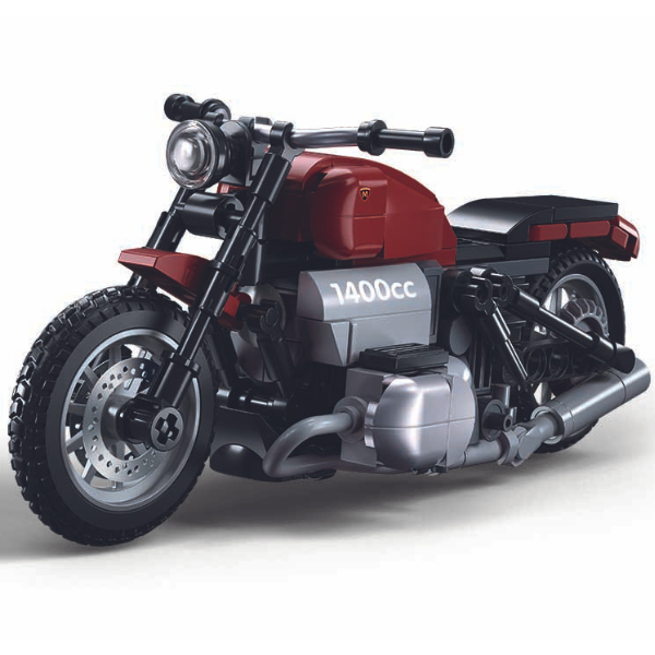 Set de construcție „Motocicleta R18MS”, scara 1:12, 222 elem. [4]