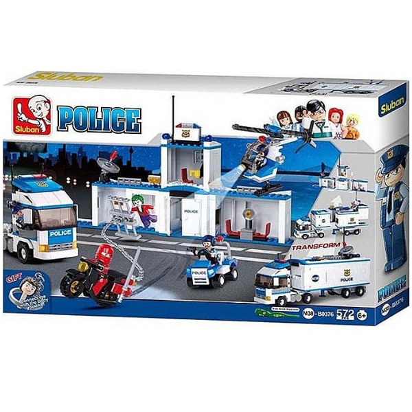 Set de construcție ”Sediul Poliției”, 606 elem. [3]