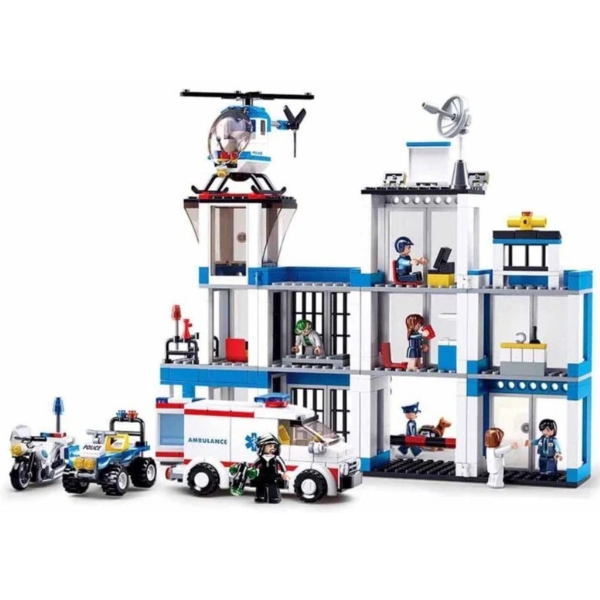 Set de construcție ”Sediul Poliției”, 606 elem. [11]