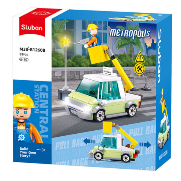 Set de construcție "Servicii urbane", 4 modele, de la 94 pînă la 105 elem. [8]