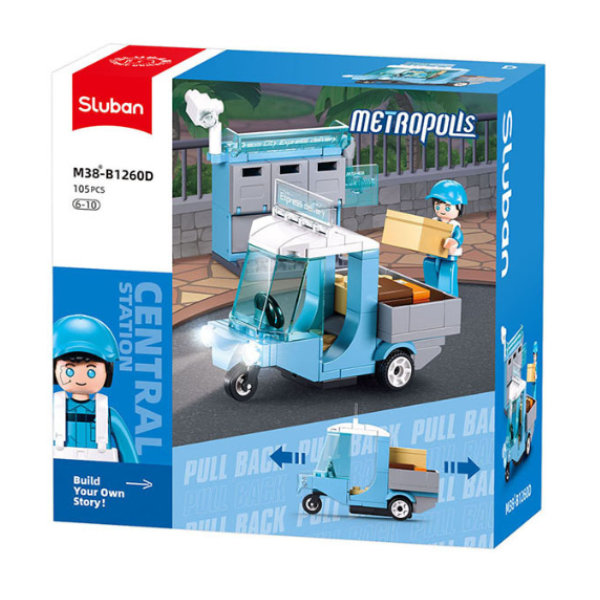 Set de construcție "Servicii urbane", 4 modele, de la 94 pînă la 105 elem. [3]