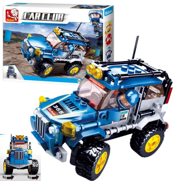 Set de construcție „SUV albastru”, 146 elem. [1]