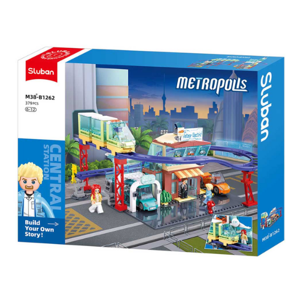 Set de construcție "Vehicul nou cu energie", 379 de elem. [3]