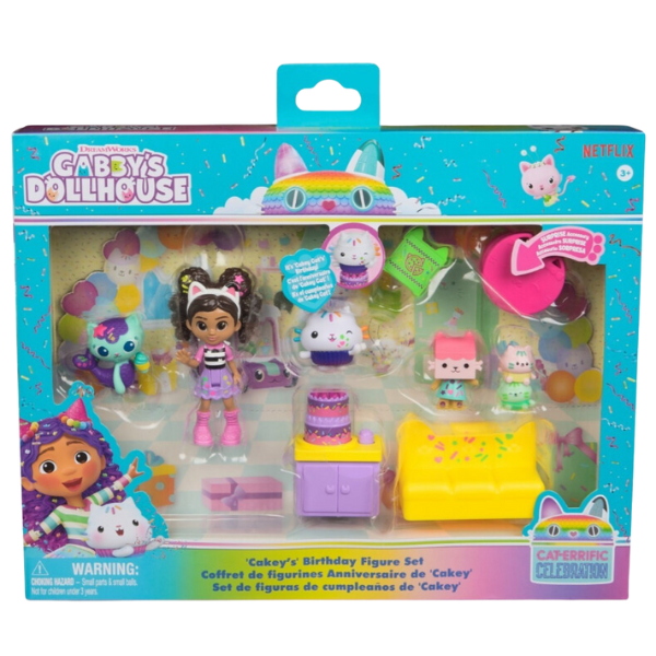 Set de figurine: Cadou aniversar Brioșel, seria "Gabby’s Dollhouse" [3]