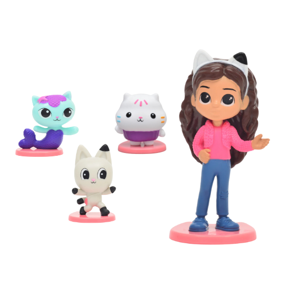 Set de figurine-mini (4 personaje), Gabby's Dollhouse [2]