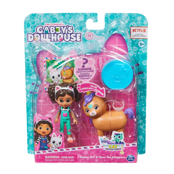 Set de figurine și accesorii "Gabby și Kika Kitcorn", seria Gabby's Dollhouse [3]