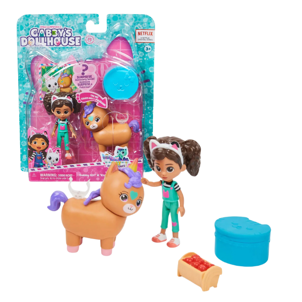 Set de figurine și accesorii "Gabby și Kika Kitcorn", seria Gabby's Dollhouse [1]