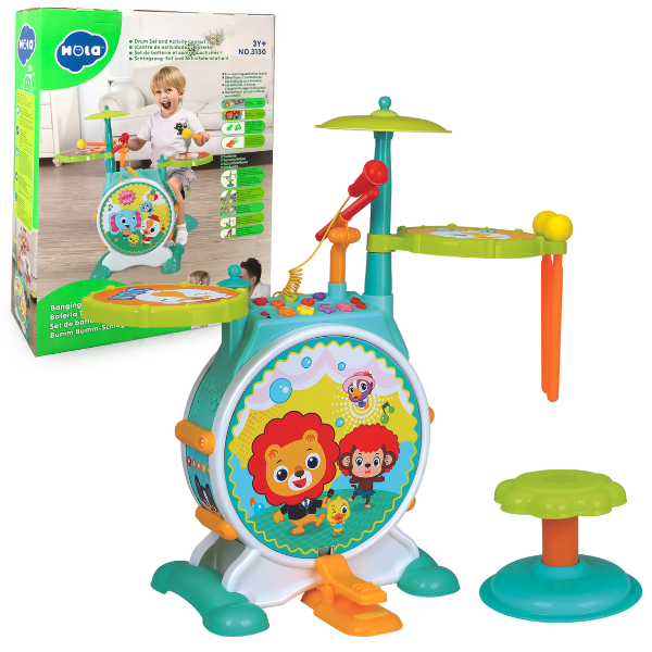 Set de instrumente de percuție și scaun [1]